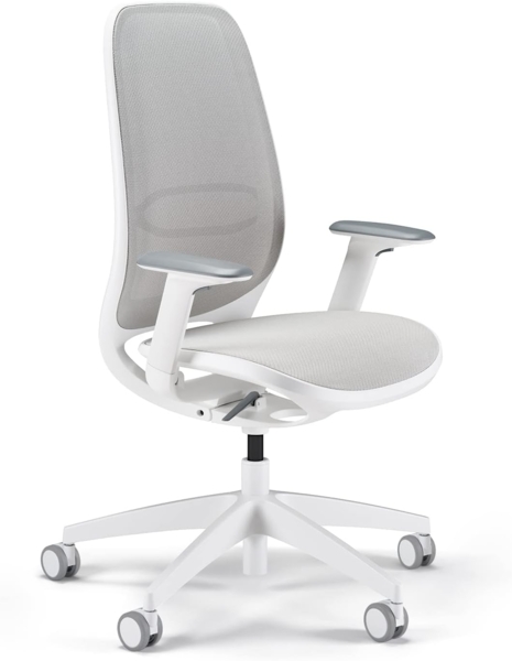 sedus Bürostuhl se:air: Bürostuhl aus Netzmembran mit Mulitfunktionsarmlehnen, (automatischer Gewichtsanpassung und Lordosenstütze, Zeitloses und filigranes Design)