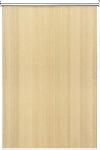 COSTWAY 121X181cm Verdunkelungsrollo Abdunkelungsrollo mit Kettenzug, Thermorolle Sonnenschutz, Sichtsschutz, Kaelteschutz fuer Dachterrassen, Verandas, Terrassen Beige