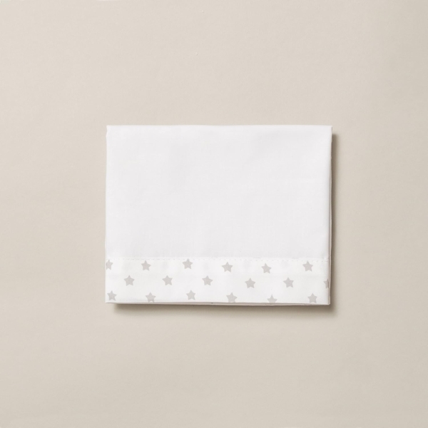 Interbaby 03197-18 Laken für das kinderbettchen TIPI OSO, weiss e grau, grau Bild 13