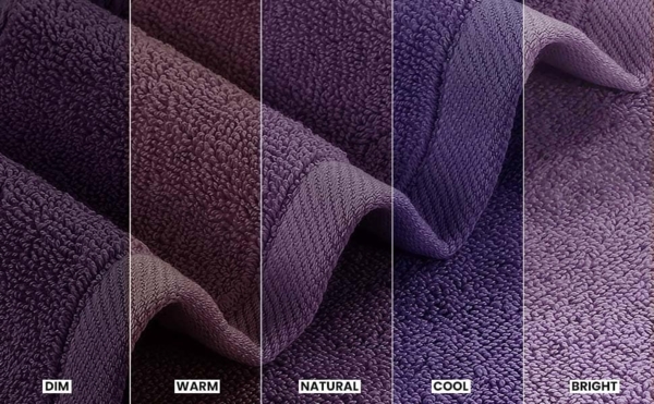 Utopia Towels - 4er-Pack Badetücher Set Premium 100% ringgesponnene Baumwolle 69x137 cm Handtücher, sehr saugfähig, weiches Gefühl Duschtücher (Pflaume) Bild 3