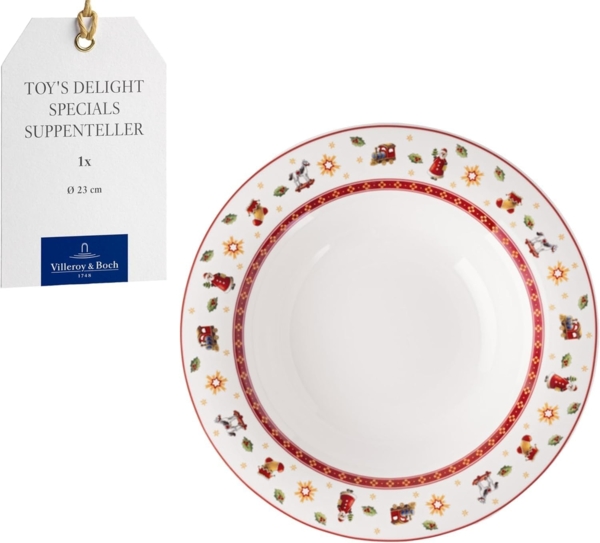 Villeroy & Boch Toy's Delight Suppenteller ø 23 cm Weiß