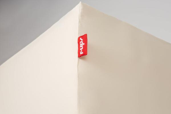 r-up Passt Spannbettlaken 180x200-200x220 bis 35cm Höhe natur 100% Baumwolle 130g/m² Bild 2