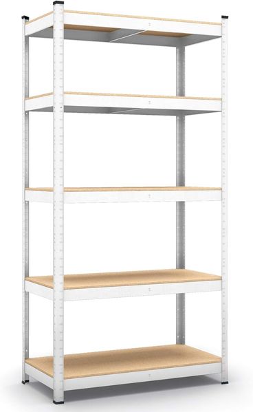 Panorama24 Lagerregal verzinkt belastbar bis 875kg - Maße: 200 x 120 x 50 cm, Regal Kellerregal Steckregal Werkstattregal Schwerlastregal