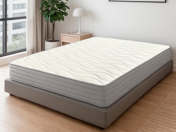 amuéblate Online - Matratze 150x200 cm, viskoelastisch, Aris mit Winter-/Sommerseite, ergonomisch, optimaler Komfort und Härte, hygienisch und atmungsaktiv, Dicke 21 cm Bild 2