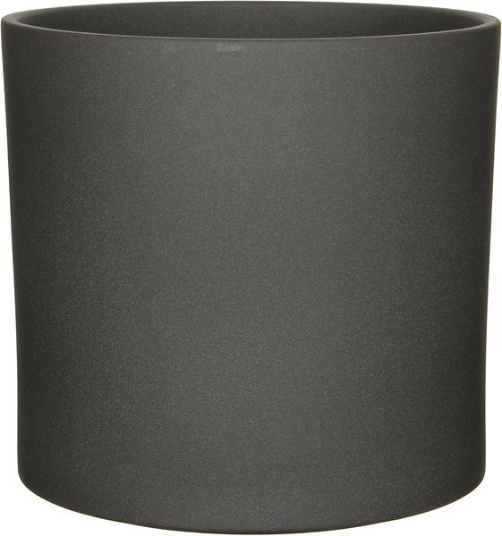 Mica Decorations Blumentopf Keramik Era Ø 32,5 x 31 cm dunkel grau
