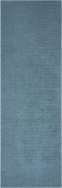 Design Kurzflor Teppich Supersoft Petrolblau 80x250 cm