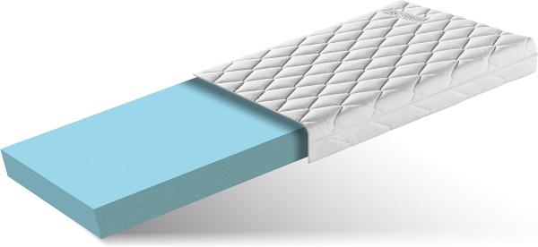 Betten-ABC Bambini – Babymatratze mit waschbarem Bezug und Klimawatte, Größe: 70 x 160 cm