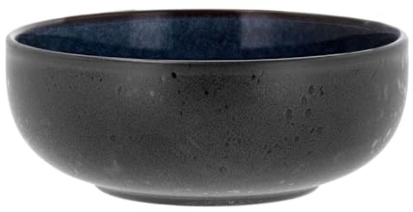 Bitz Steinzeug Schwarz / Dunkelblau Poke- / Ramen-Schüssel 18 cm