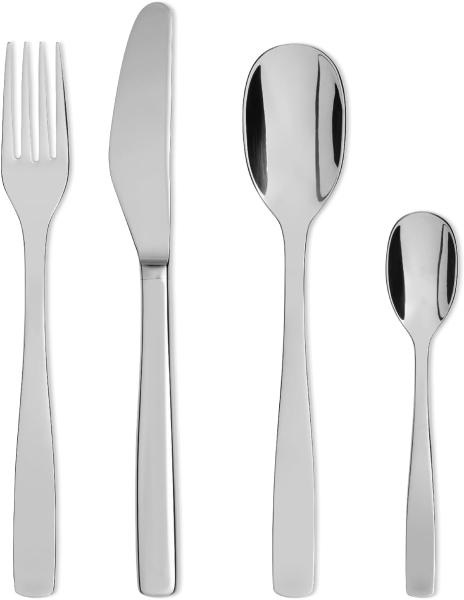 Alessi Besteck-Set KnifeForkSpoon (24-teilig) AJM22S24M