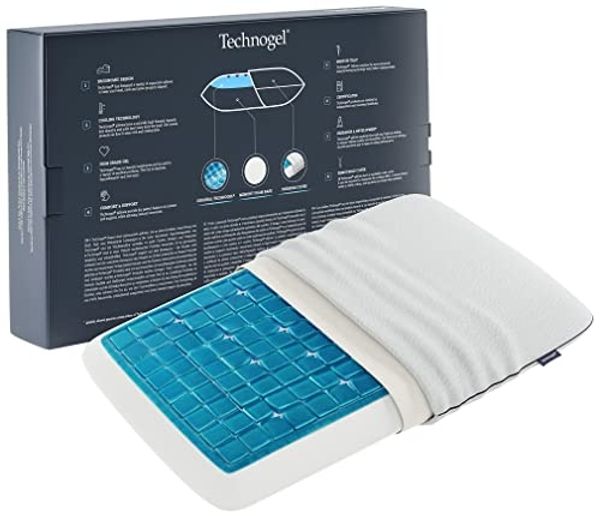 Technogel Nackenstützkissen, Bezug: 57,5% Polyester, 41% Viscose, 1,5% Elasthan
