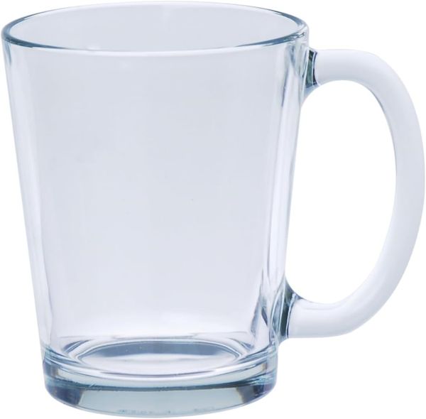 Excelsa Mug konisch, Glas, transparent, 31 cl
