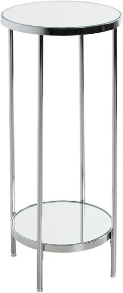 HAKU Möbel Blumensäule, Metall, Chrom, Ø 28 x H 66 cm