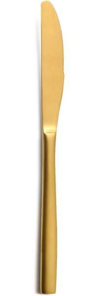 COMAS 6096 Tafelmesser BARCELONA GOLD Edelstahl 18/10 / PVD-Beschichtung / Gold-Finish Bild 2