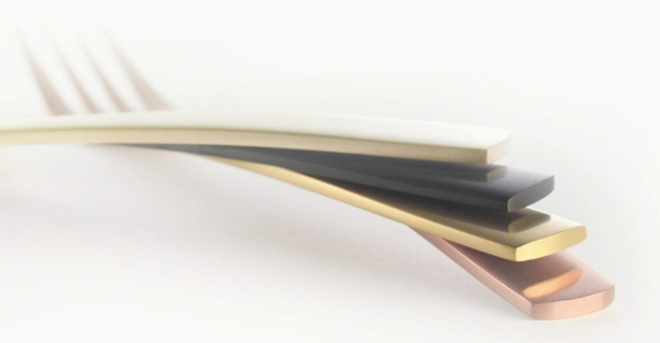 COMAS 6096 Tafelmesser BARCELONA GOLD Edelstahl 18/10 / PVD-Beschichtung / Gold-Finish Bild 3