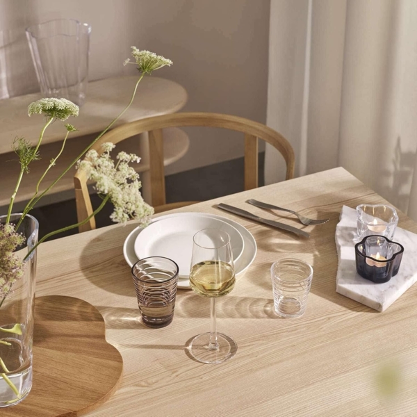 Iittala Aino Aalto Glas - 33 cl - Leinen - 2 Stück 1051123 Bild 2