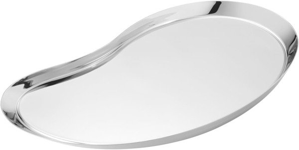 Georg Jensen Tablett 22x44 cm Indulgence Edelstahl