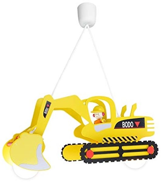 Kinderlampe Bagger mit Bodo