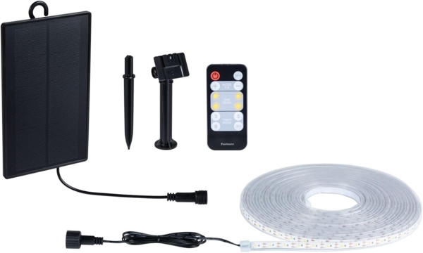 Paulmann 71195 LED Stripe Solar mit Fernbedienung 10m IP44 dimmbar Bild 12