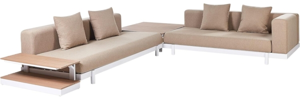 Lounge Set mit Tisch MISSANELLO Beige
