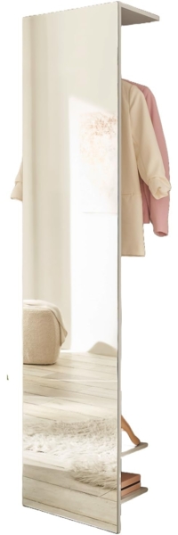 Garderobe Center in weiß 50 x 200 cm