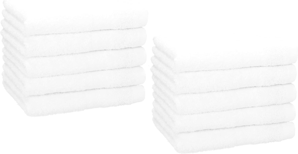 Betz Gästehandtücher 10 tlg. Gästehandtücher-Set PREMIUM 100 % Baumwolle 30x50cm, 100% Baumwolle (10-St)