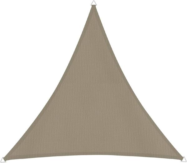 Windhager Sonnensegel Cannes 3x3x3m taupe Sonnenschutz UV-Schutz 50+ Sonnendach