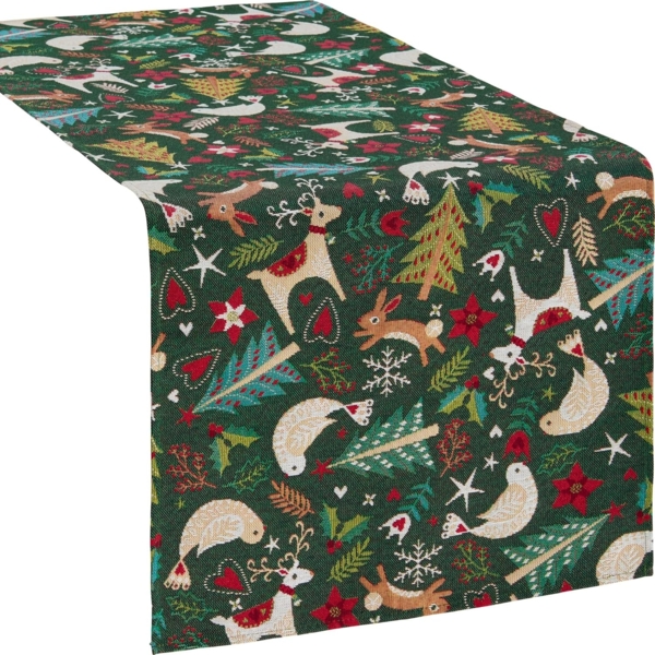 Erwin Müller Tischdecke Tischläufer, Gobelin Motiv