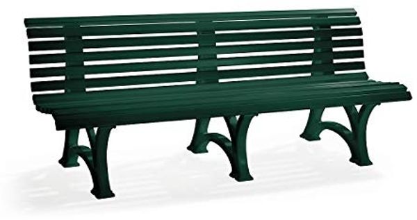 Blome Gartenbank Helgoland graphitgrau 3-Sitzer Bild 7