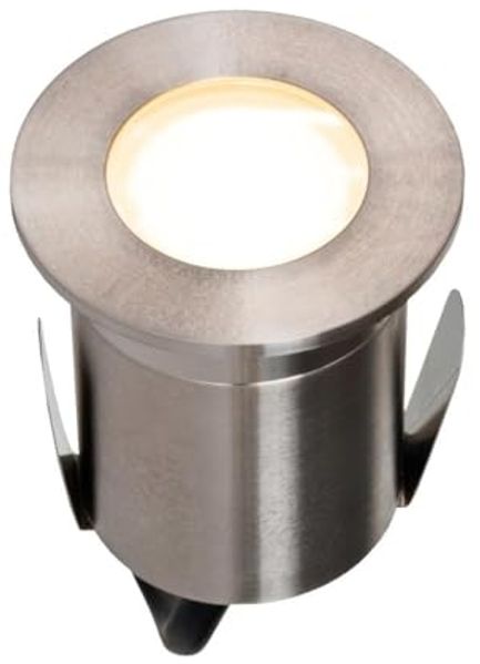 EVN 652120 Edelstahl rund 2W 3000K LED-Einbauleuchte LB20