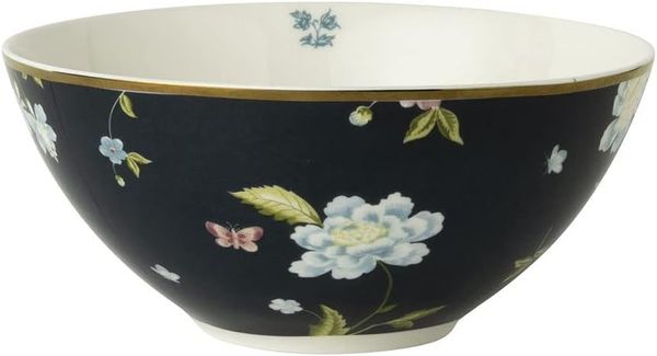 Laura Ashley Laura Ashley Heritage 16cm Porzellanschüssel Midnight Uni 0,8l W180471miseczka16LauraAshleyHeritageMidnight