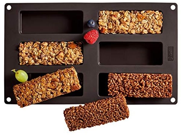 Lurch Flexiform Müsliriegel 30x17,5 cm 6-Fach Braun Bild 6