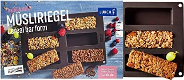 Lurch Flexiform Müsliriegel 30x17,5 cm 6-Fach Braun Bild 2