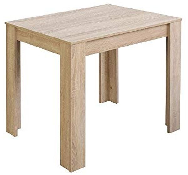Mäusbacher Esstisch 'Pit' , Eiche Sägerau Dekor 80x60 cm