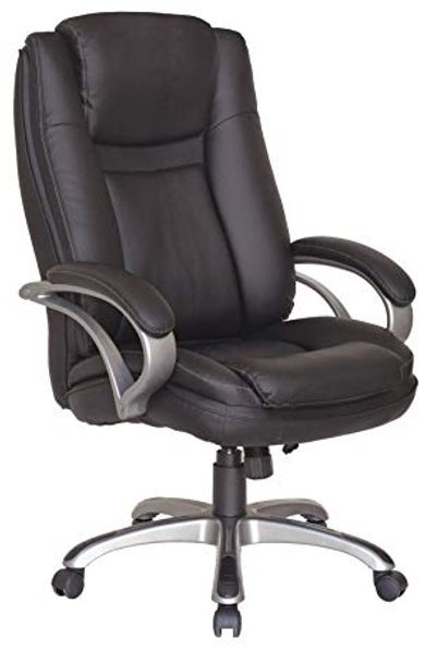 byLIVING Chefsessel BRUNO-XXL/ bis 150 kg belastbar /Kunststoff anthrazit/ Wippmechanik mit Härtegradeinstellung/ Höhenverstellung/ Gebremste Sicherheitsrollen/ B 71,5 H 114-124 T 70,5 cm