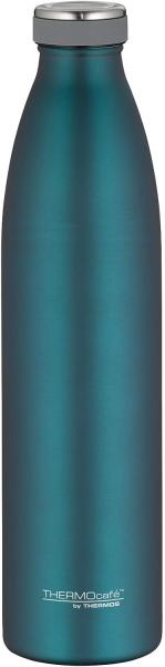 Thermos TC Bottle Isoliertrinkflasche, Isolierflasche, Trinkflasche, Thermoflasche, Edelstahl, Teal matt, 1 L, 4067. 255. 100