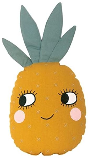 Roommate Pineapple Kissen Gelb