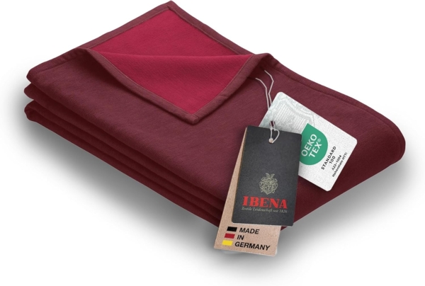 Wohndecke Cotton Pur, IBENA, in trendigen Farben