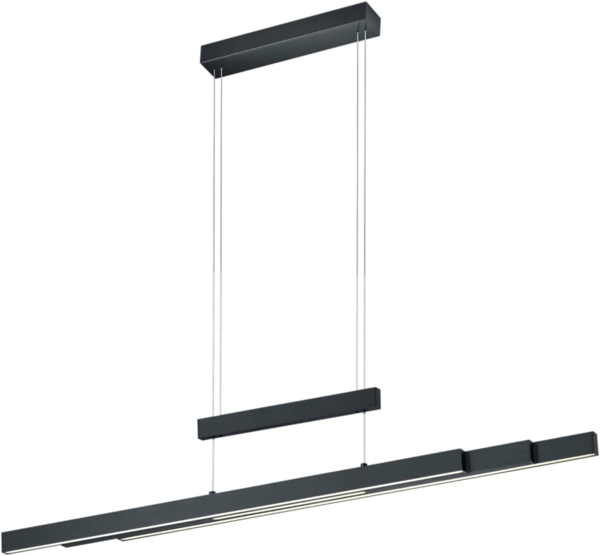 lightling LED Pendelleuchte Tina, LED fest integriert, Tageslichtweiß, 4 fach Touch, Lichtfarbe einstellbar, flexibel verstellbar