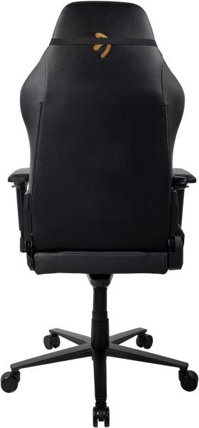 Arozzi Primo - Gamingstuhl, Büro Stuhl - PU-Leder - Bis zu 140 kg, schwarz/gold-Logo Bild 6
