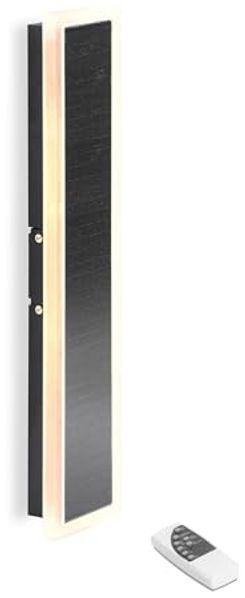 esotec LED Außen-Wandleuchte Solar Wandleuchte Smart Light, Fernbedienung CCT 580 LEDs außen 102652, 3 Lichtfarben einstellbar, automatisch EIN/AUS: ja, LED fest integriert, warmweiß, kaltweiß, tageslichtweiß, Fernbedienung, Solar, spritzwassergeschütz...