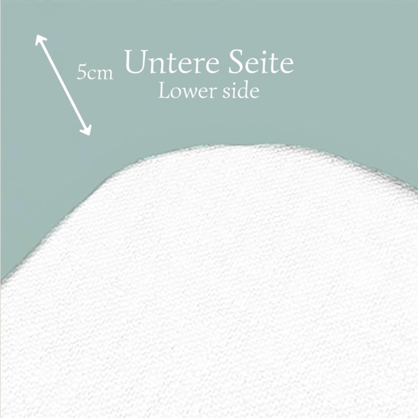 Strauss Home Spannbettlaken Premium, Gummizug: Rundumgummi, 150gr/m2 Premium Jersey 100% Baumwolle Bild 4