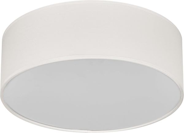 Osram ORBIS PARIS Deckenleuchte 300mm, beige, E27-Sockel, kann mit smarter Lampe bestückt werden, hochwertiges, modernes Design, mit Stoffschirm, geeignet für Innenräume, rund, IP20 Schutzklasse