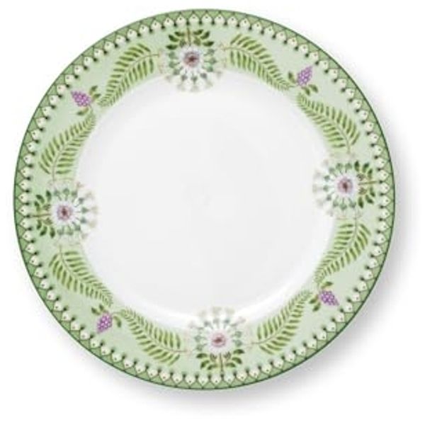 PiP Studio Frühstücksteller Lily&Lotus Light Green Frühstücksteller 23cm
