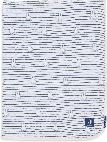 Jollein Miffy Babydecke - Hydrophil - Stripe Navy