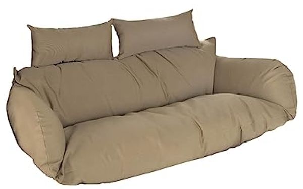 HOME DELUXE Kissen für Polyrattan Hängesessel TWIN