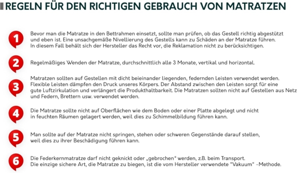 Komfortschaummatratze Upoz 22 (Größe: 160 x 200) Bild 4