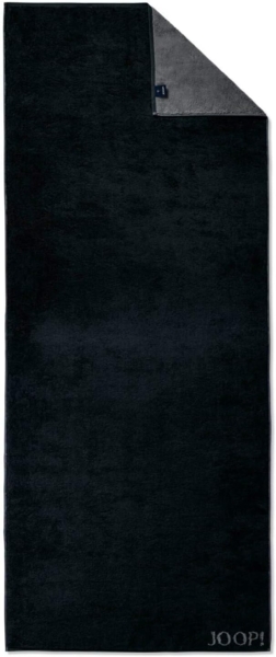 JOOP! Saunatuch Classic Frottierkollektion - Walkfrottier Schwarz 80x200cm