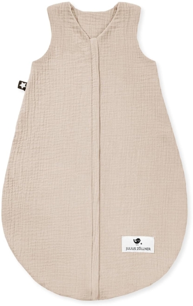 Julius Zöllner Baby Sommerschlafsack Musselin sand 70 cm