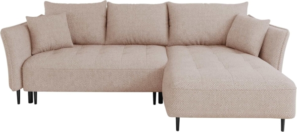 Ecksofa Betresa (Farbe: Onega 15, Seite: Rechts)