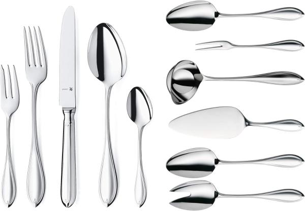 WMF Premiere Besteck-Set, 66-teilig, Edelstahl silber